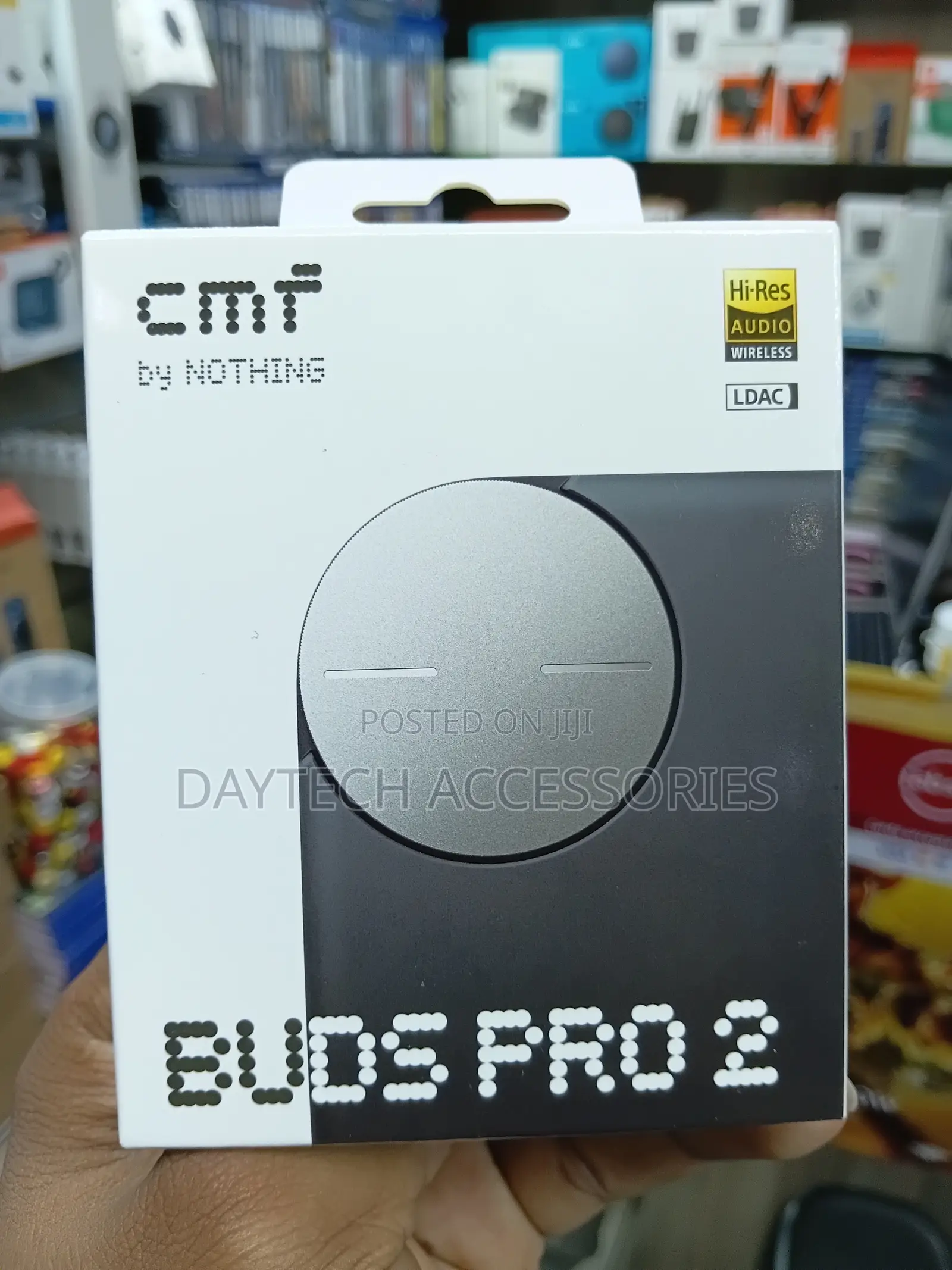 CMF by Nothing Buds Pro 2 Hybrid ANC Wireless Earbuds - Black