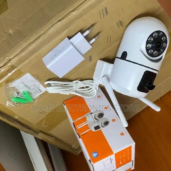 SQ21-L 4MP V380 Pro Dual Camera Lens HD Mini Wireless CCTV Monitor