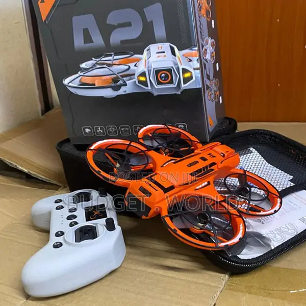 RC Drones LCD Screen Silvery A21 PRO Armor Style FPV With Dual Cam