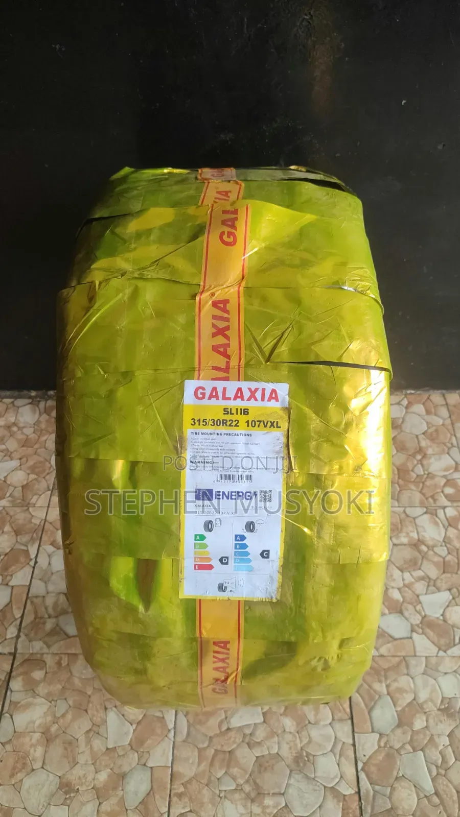 315/30zr22 Galaxia Tyre