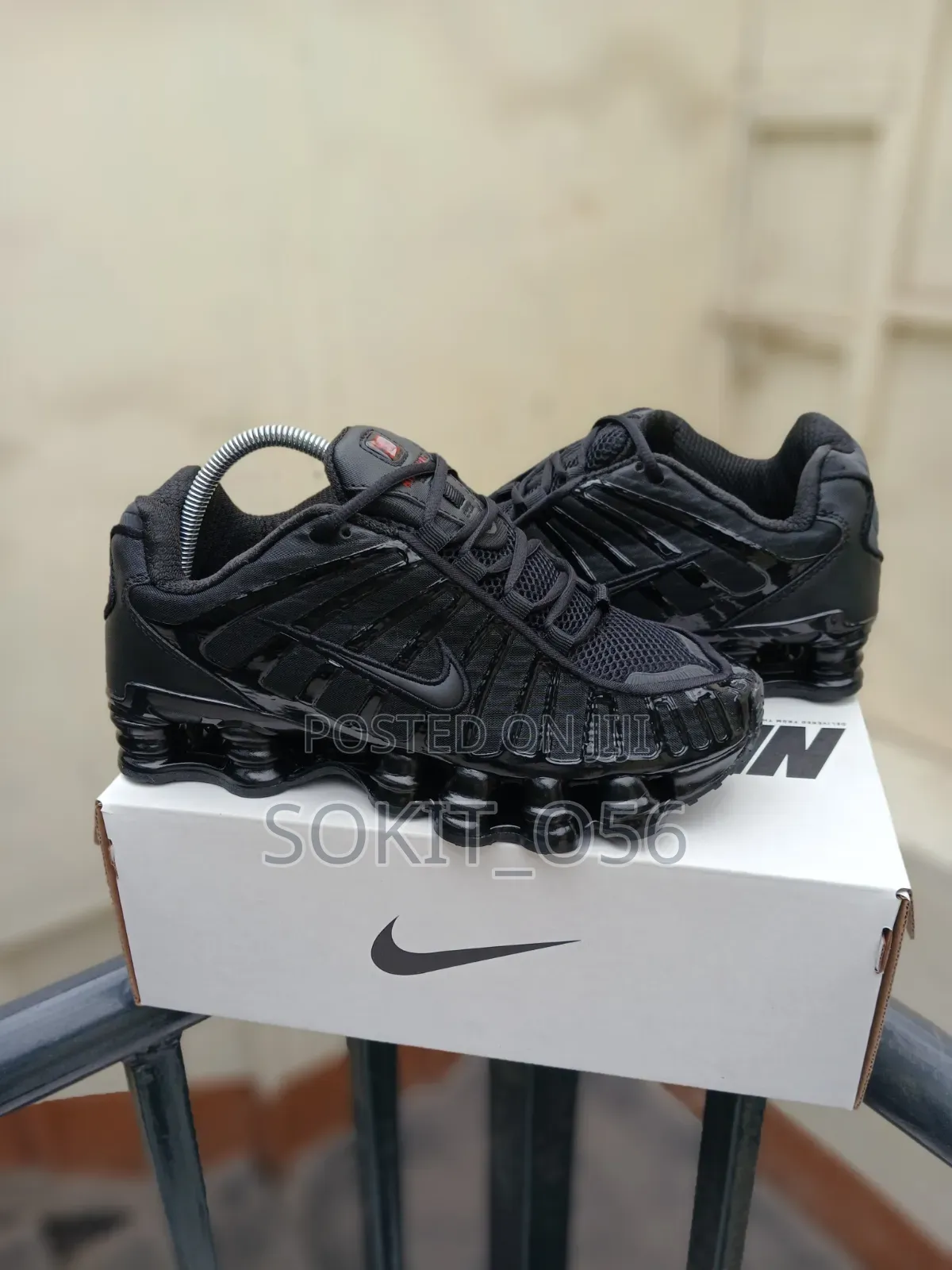 Nike Shox All Black