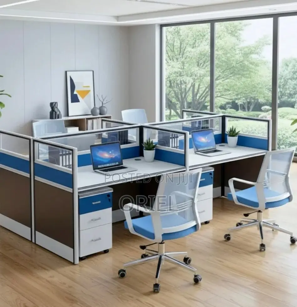 Four-Way Office Desk
