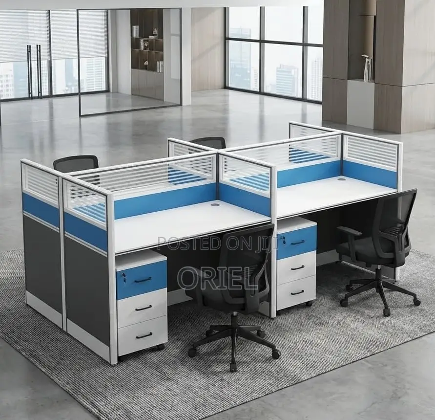 Four-Way Office Desk