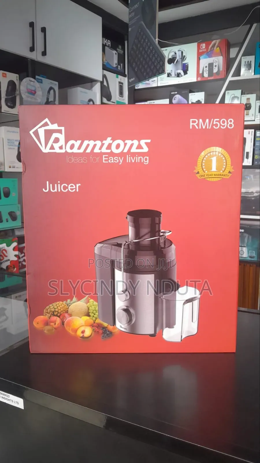 Ramtons Juicer RM/598