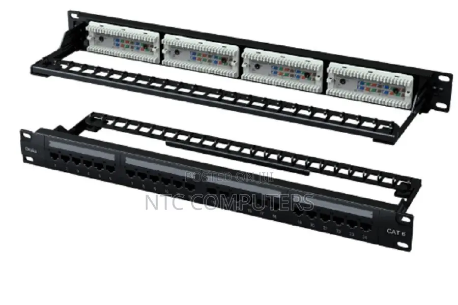 SIEMON Z-Max 24-Port Cat6A Shielded Patch Panel