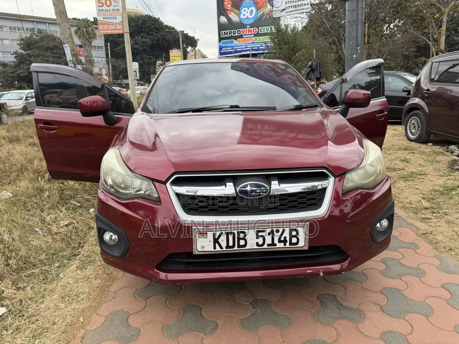 Subaru Impreza 2013 Maroon