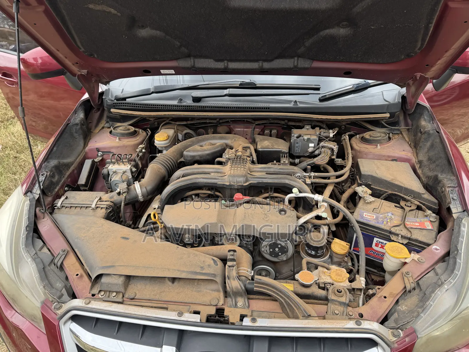 Subaru Impreza 2013 Maroon