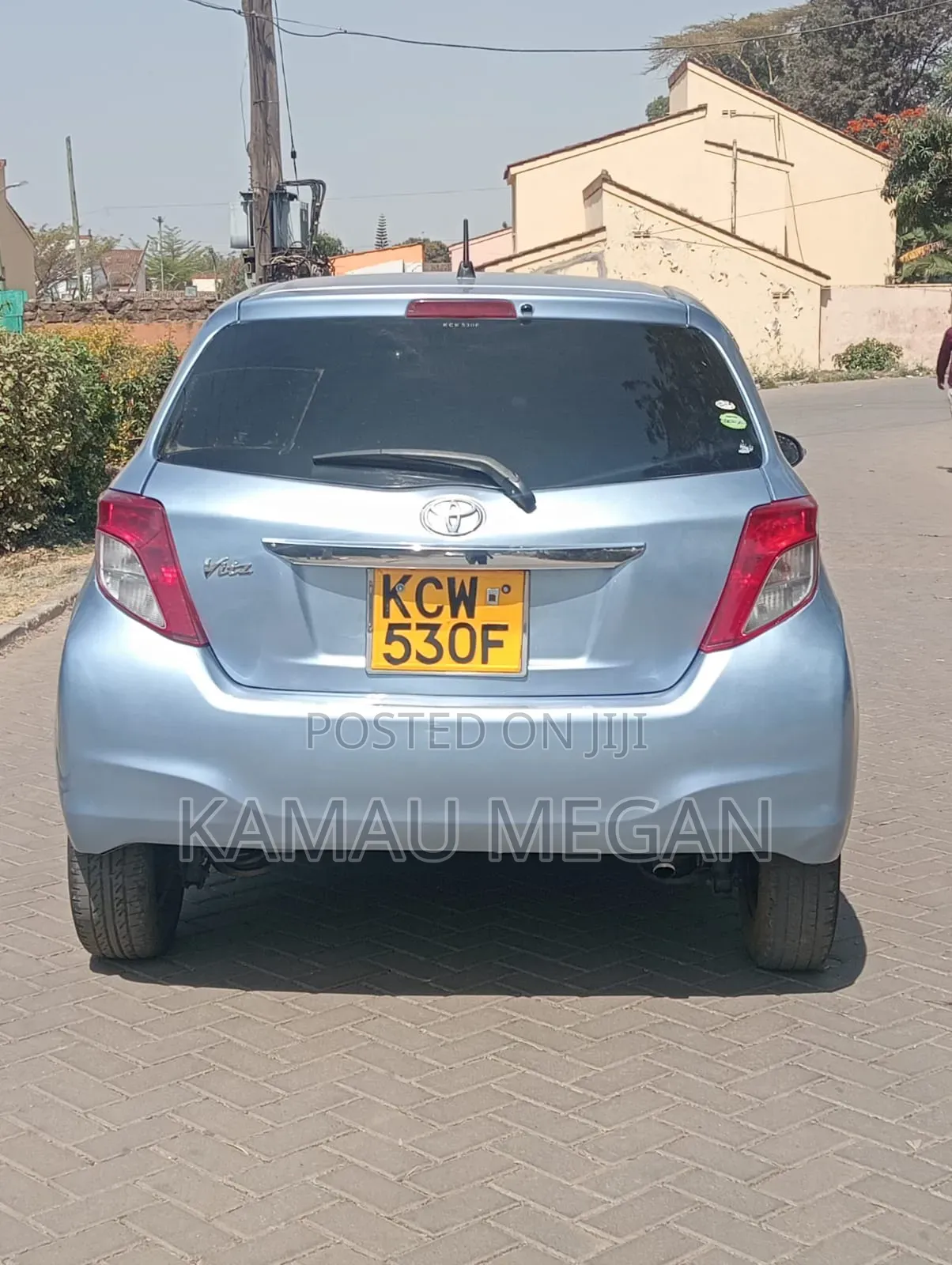 Toyota Vitz 2012 Blue