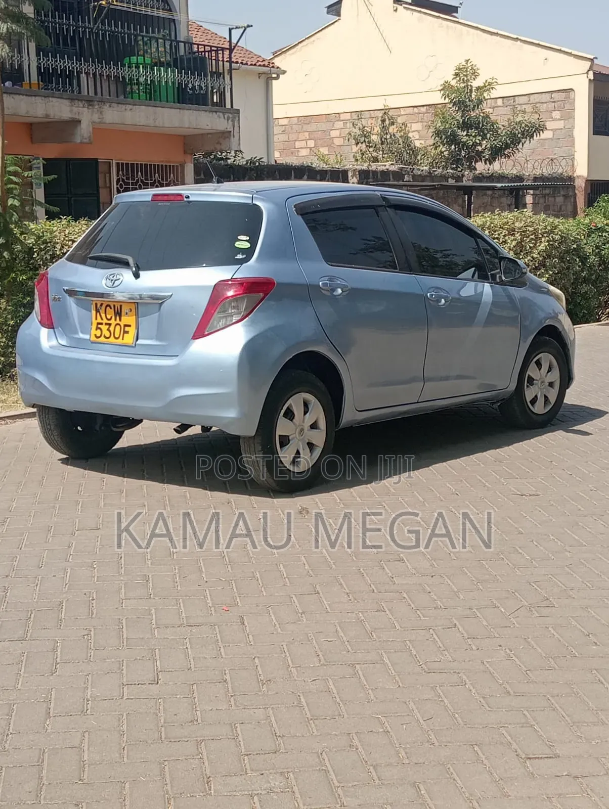 Toyota Vitz 2012 Blue