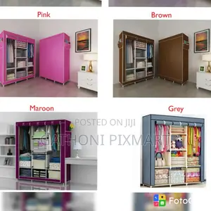 Modern 3-Door Wooden Wardrobe – Multiple Colours Available |