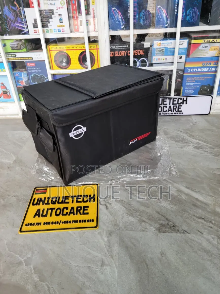 Portable Foldable Car Boot Storage Box| Boot Organizer