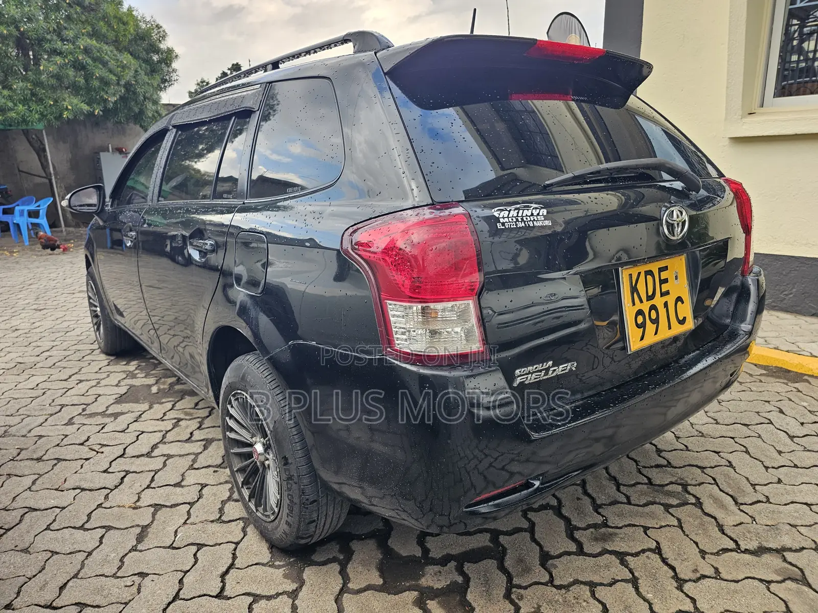 Toyota Corolla Fielder 2013 Black