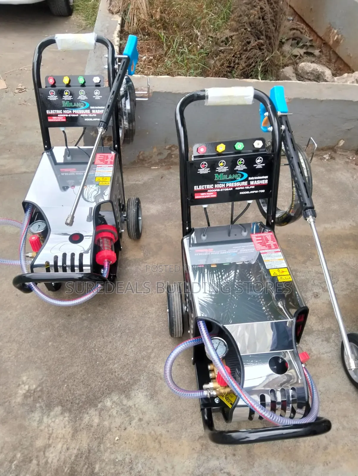 Milano Italia MPW700 Electric High Pressure Washer