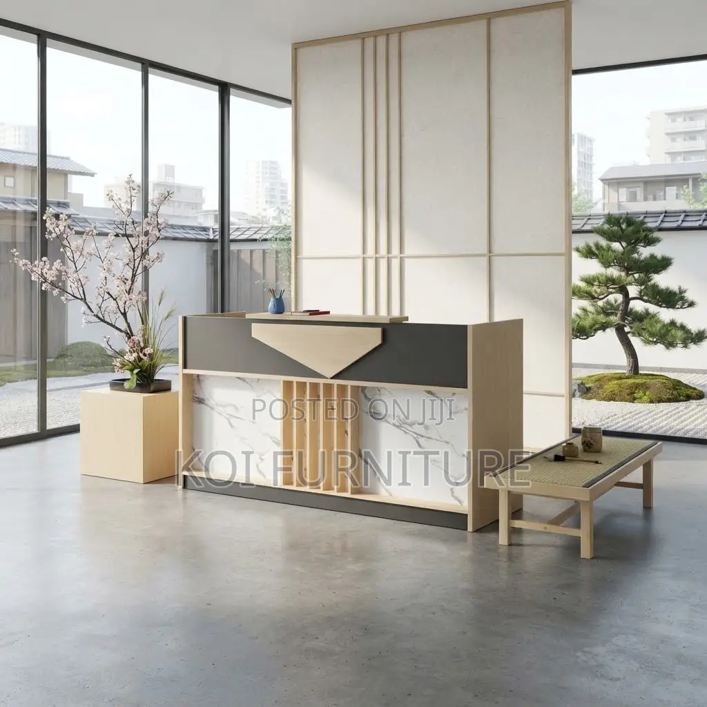 Reception Desk;1.8 Meter Front Lavish Execution Reception Table