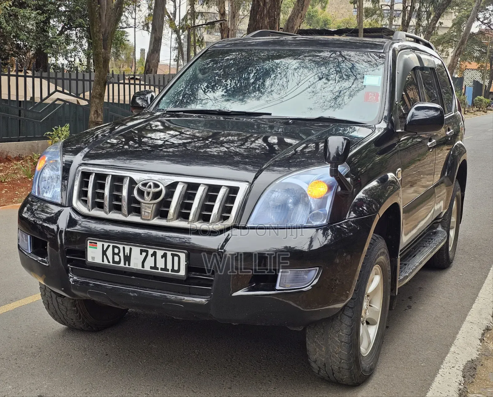 Toyota Land Cruiser Prado 2007 Black