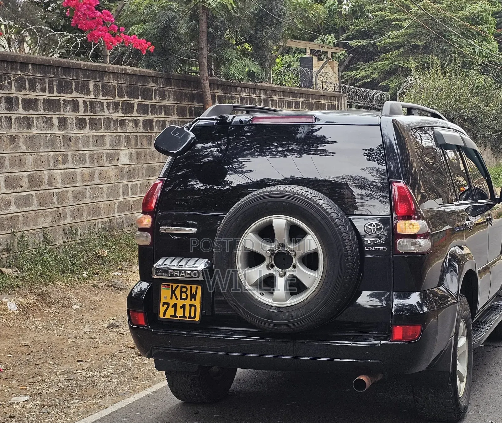 Toyota Land Cruiser Prado 2007 Black