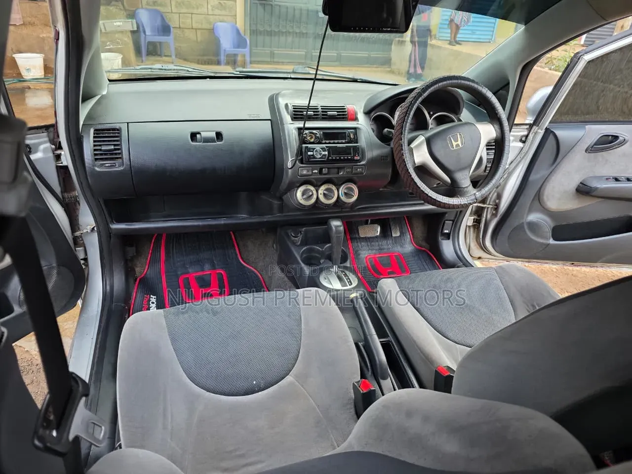Honda Fit 2007 Silver