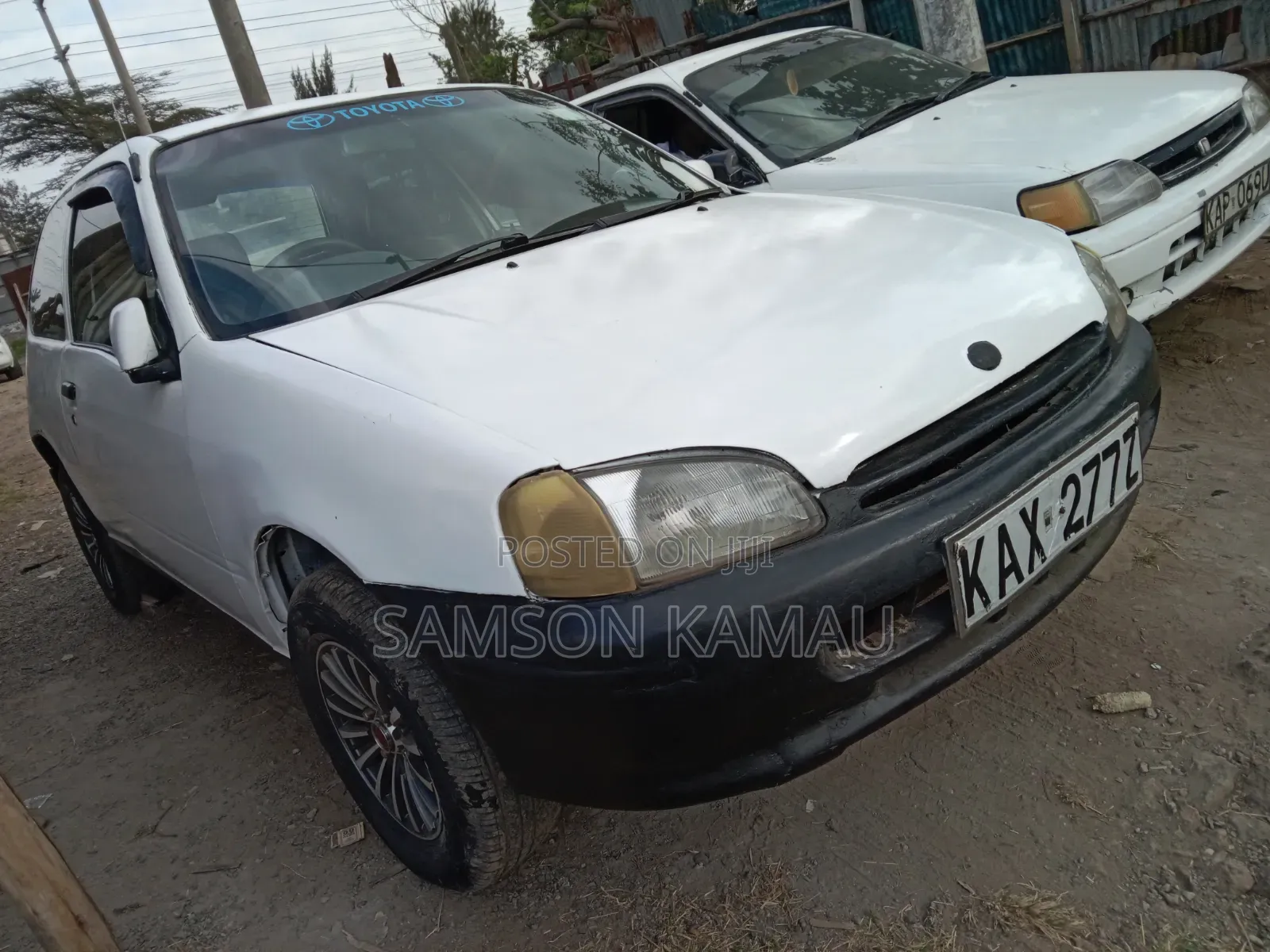 Toyota Starlet 2000 White