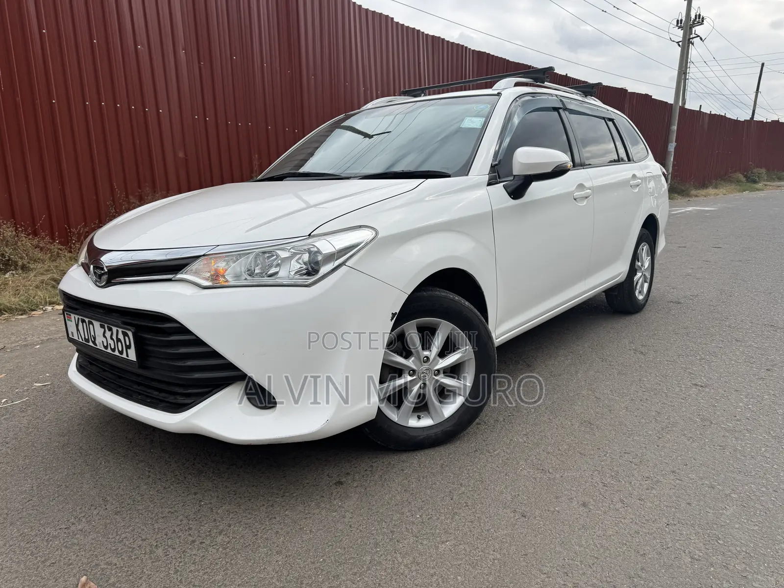 Toyota Corolla Fielder 1.5 Petrol AWD 2017 White