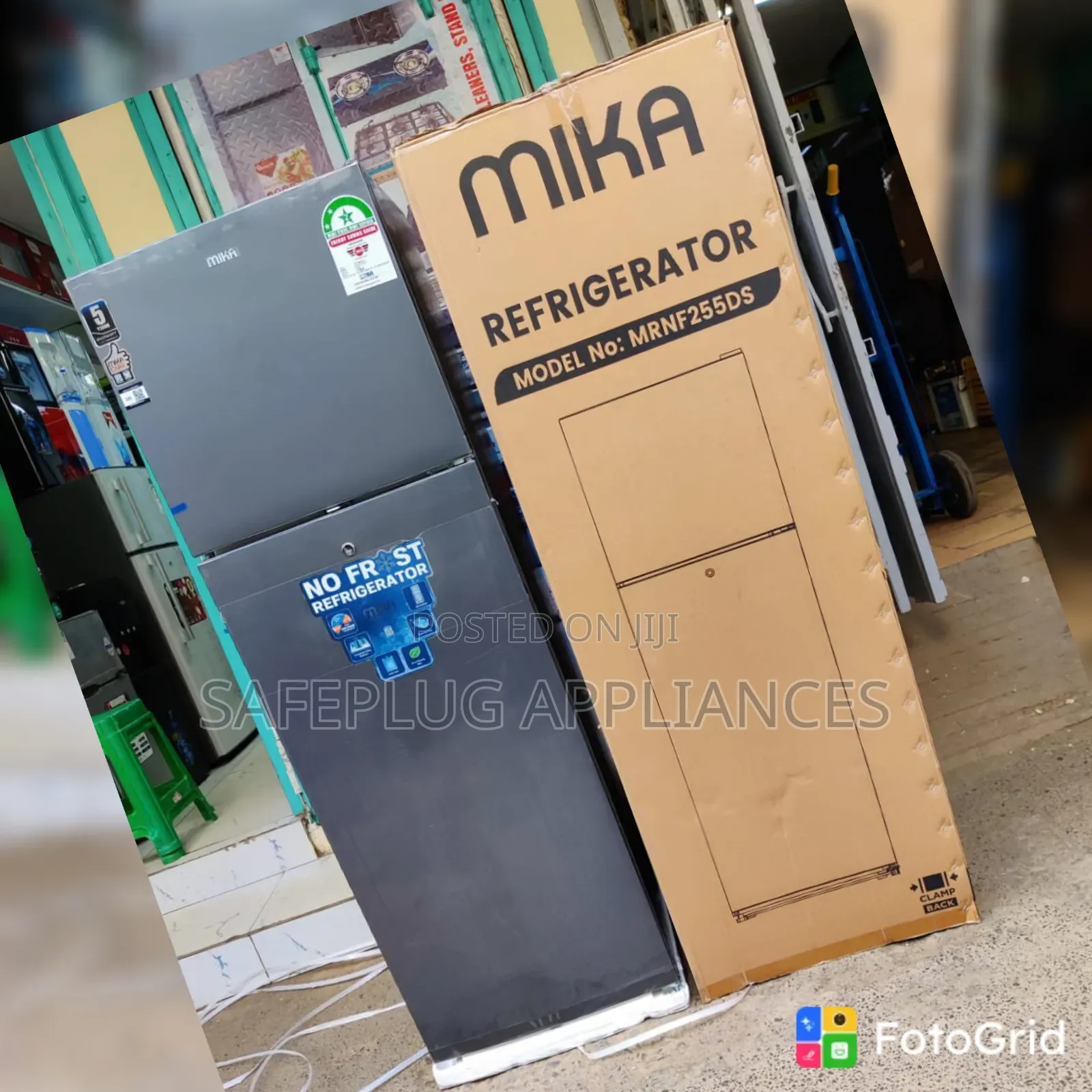 Mika 255L Double Door Refrigerator | No Frost | Hot Offer 