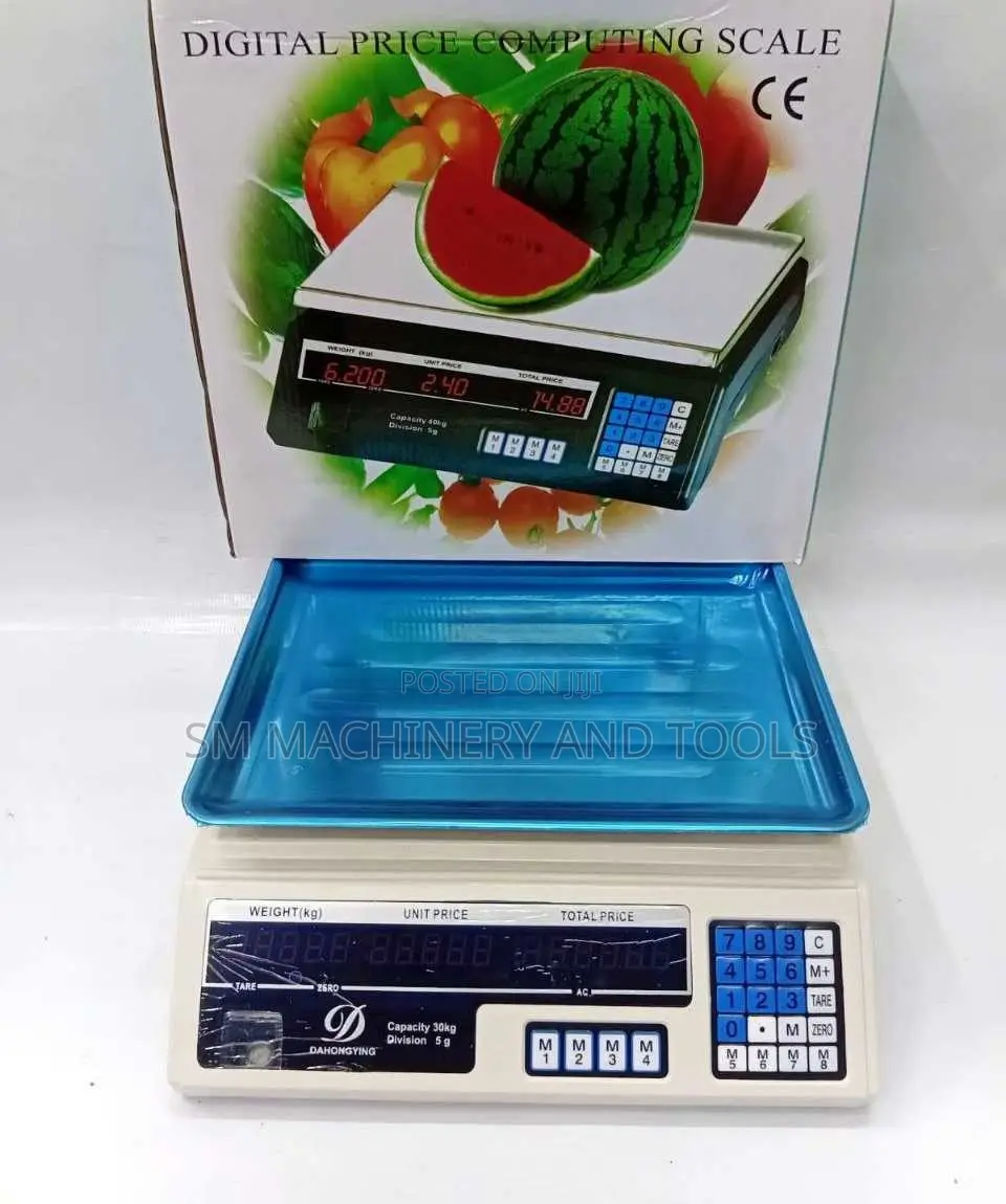 ACS 30kg/40kg Digital Price Computing Flat Scale