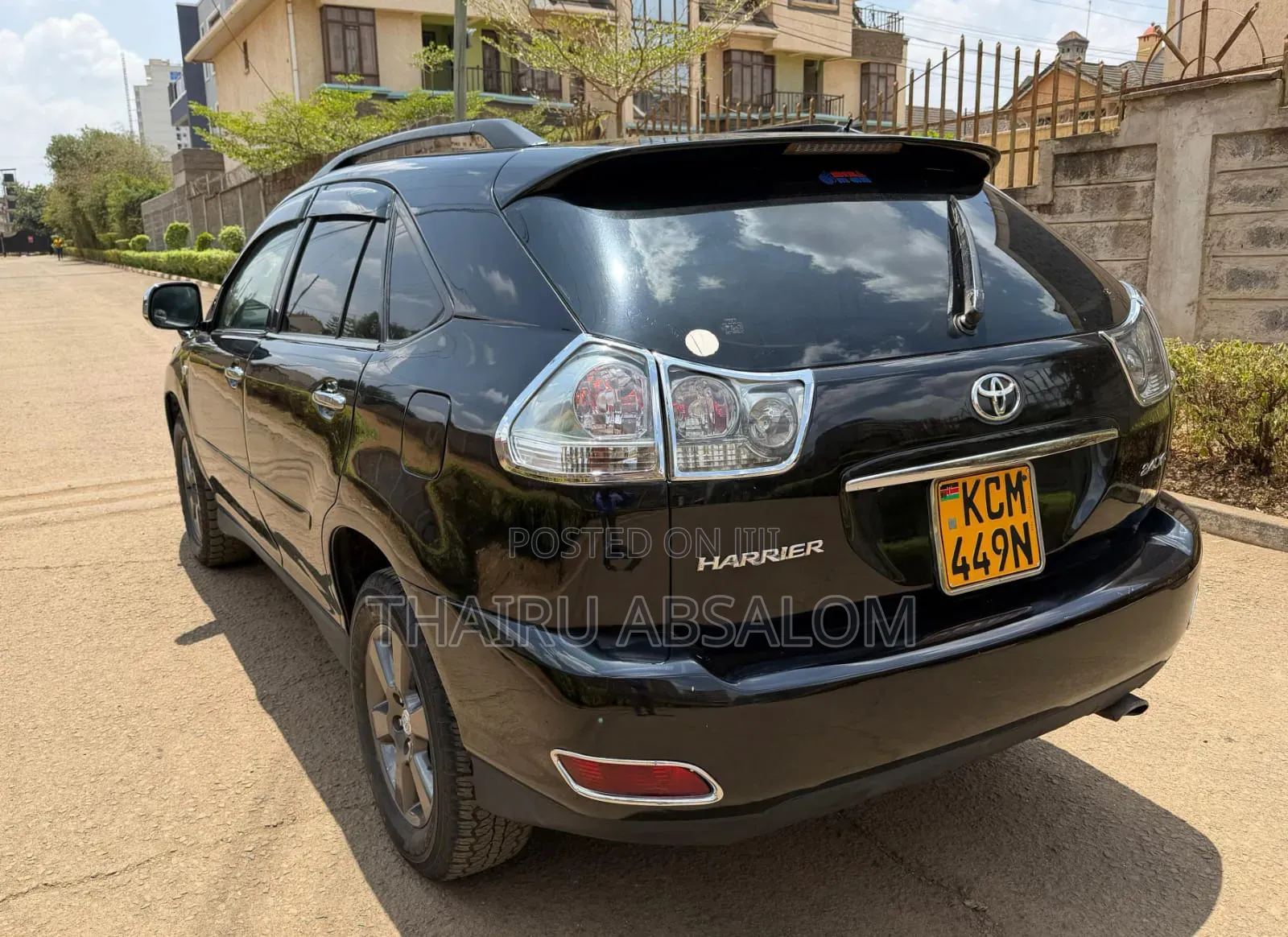 Toyota Harrier 2012 Black