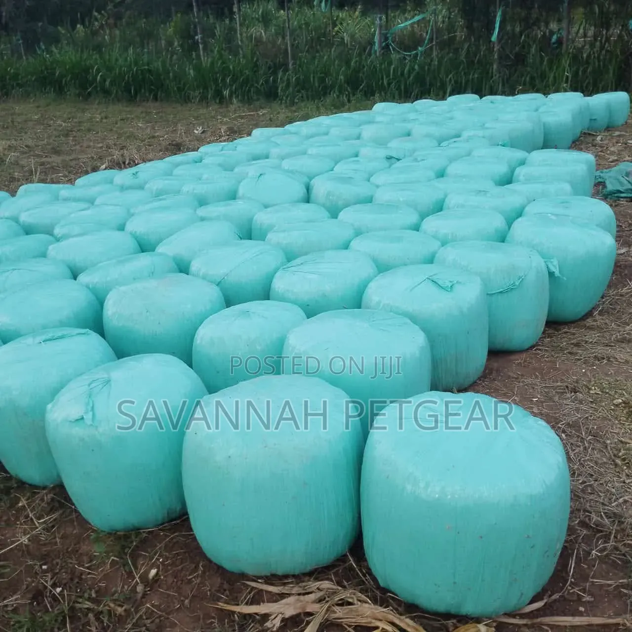 Wrapped, Cylindrical Silage Bales Livestock Feed - Per 60 Kg