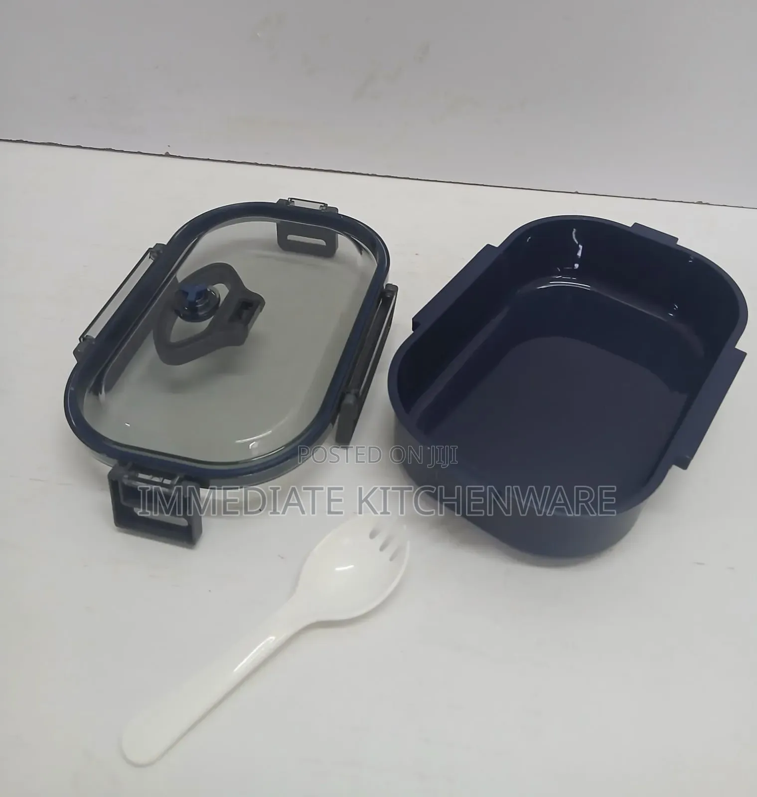 Microwaveable Snack Box With Spoon