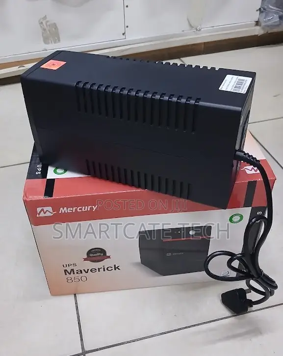 Mercury 850VA Maverick UPS Perfect for Home and Office Equipment