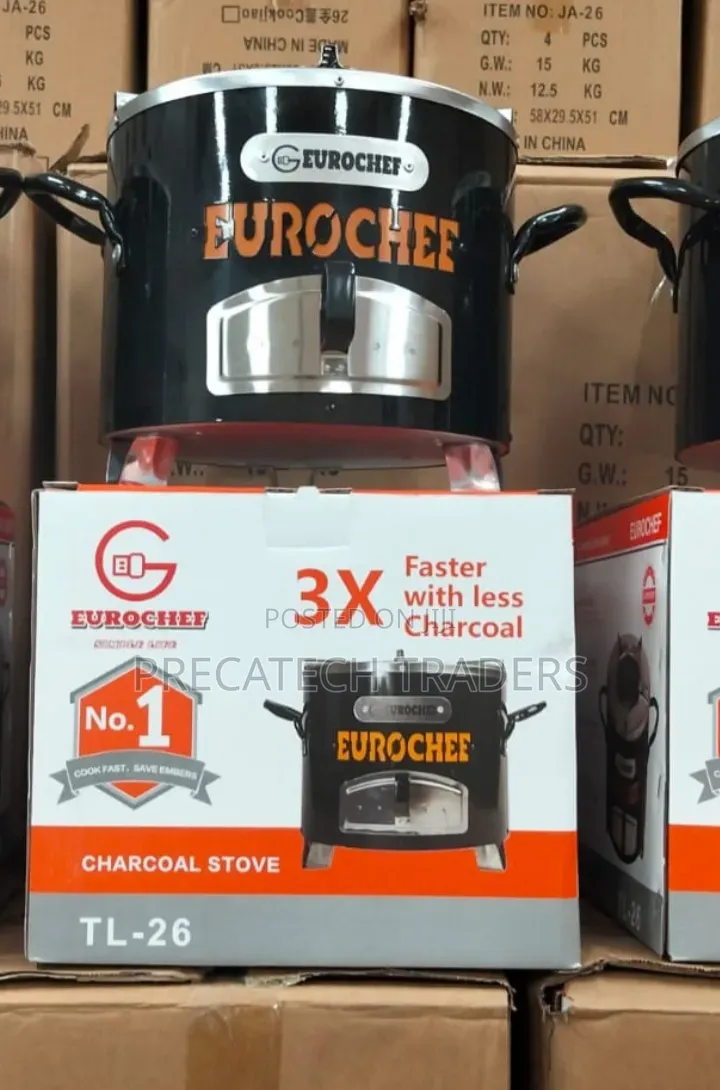 Eurochef Charcoal Jikokoa Stove – Heavy Duty