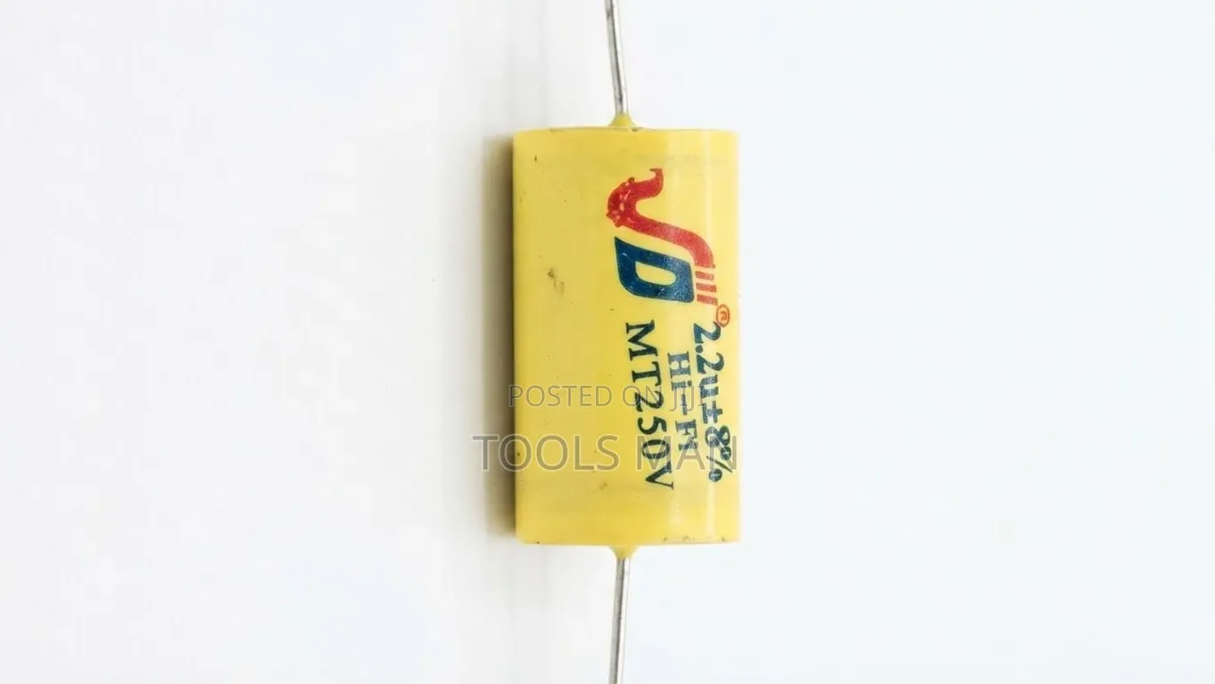 JD 2.2uF 250V Hi-Fi Crossover Capacitor.