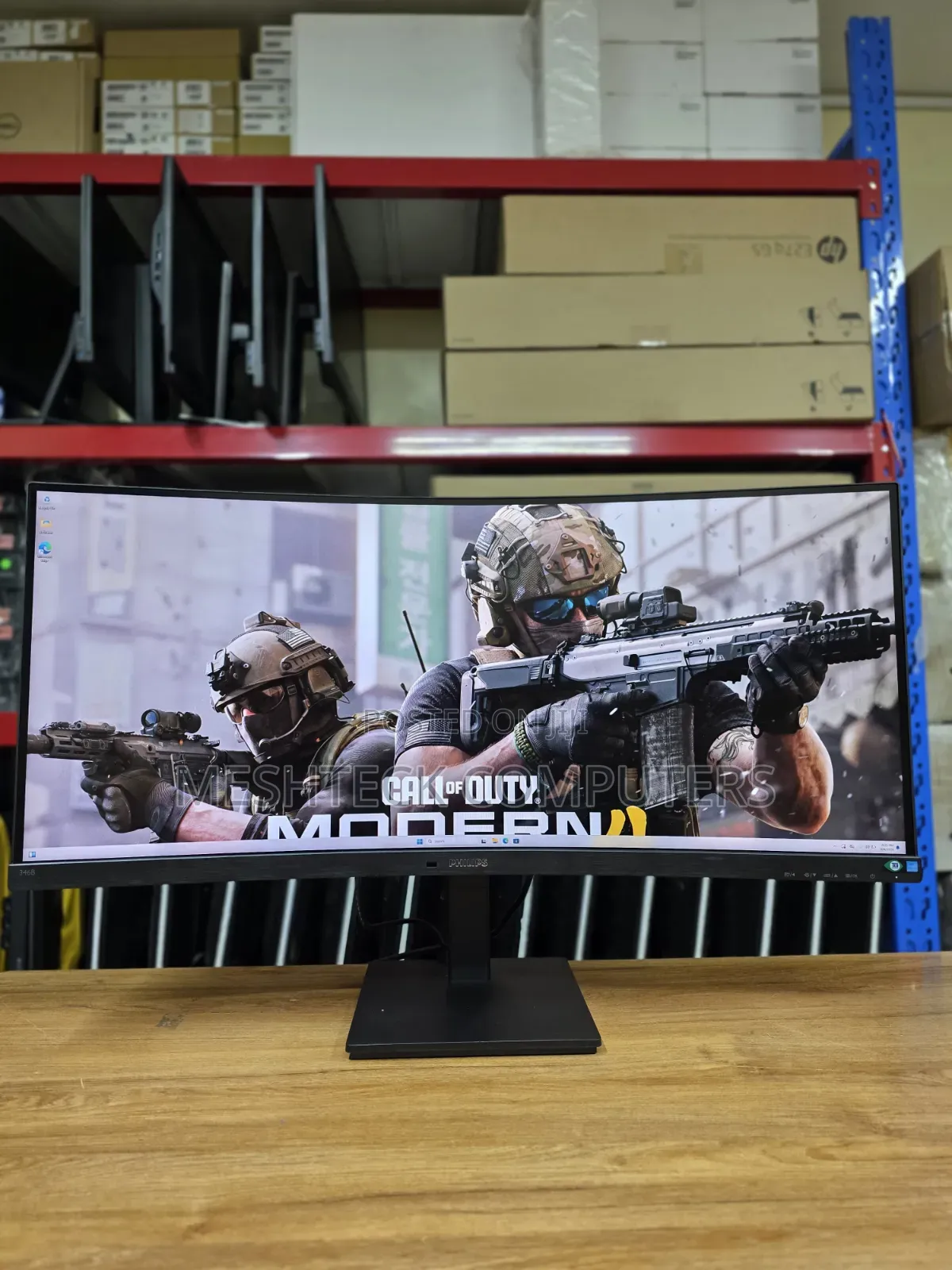 Phillips 346B1
34 Inch Curved Monitor 
3440*1440 Resolution