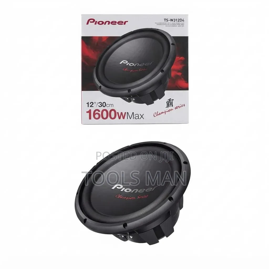 Subwoofer Pioneer TS-W312D4 1600W.