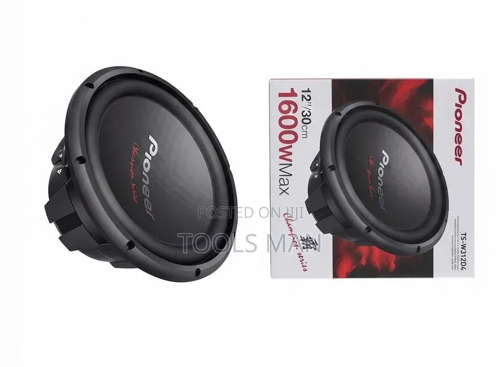 Subwoofer Pioneer TS-W312D4 1600W.