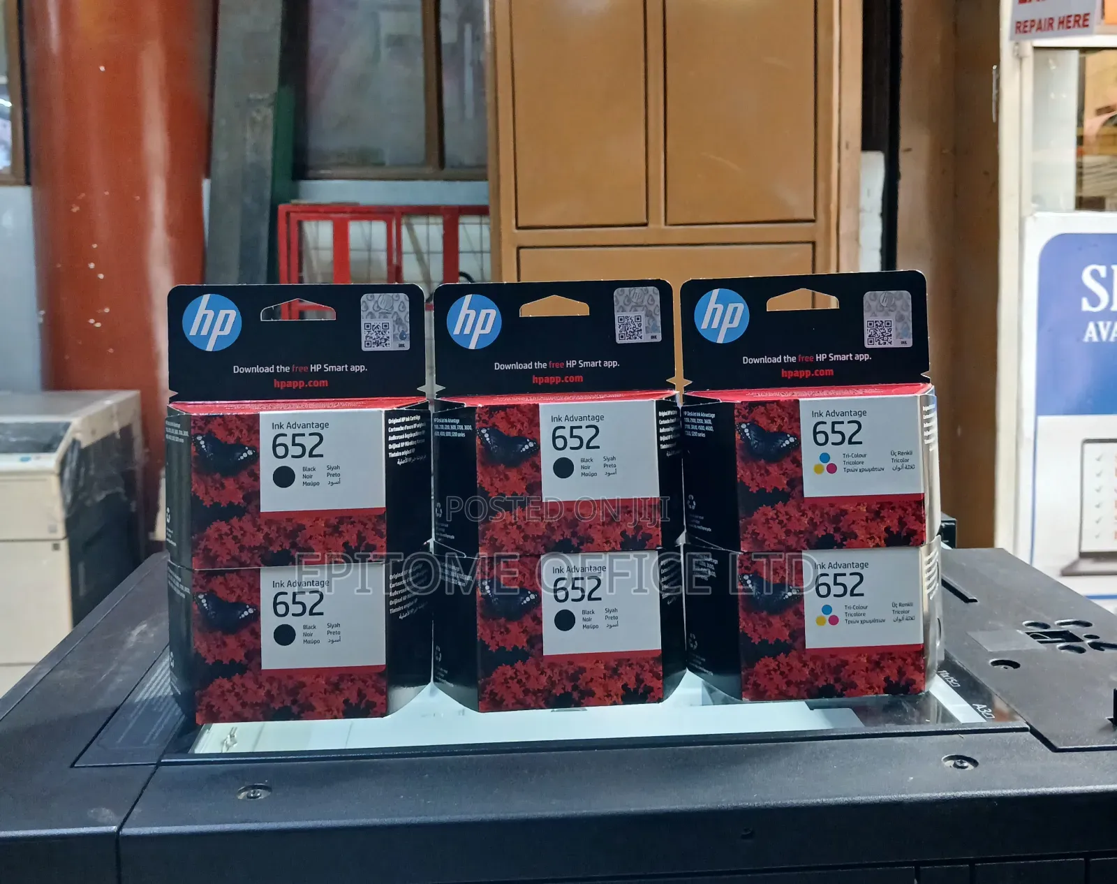 Laser-Quality HP 652 Cartridges