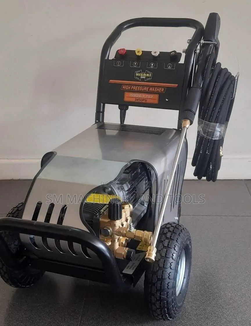 Hisaki Japan Electric Pressure Washer 3450psi 5hp Motor