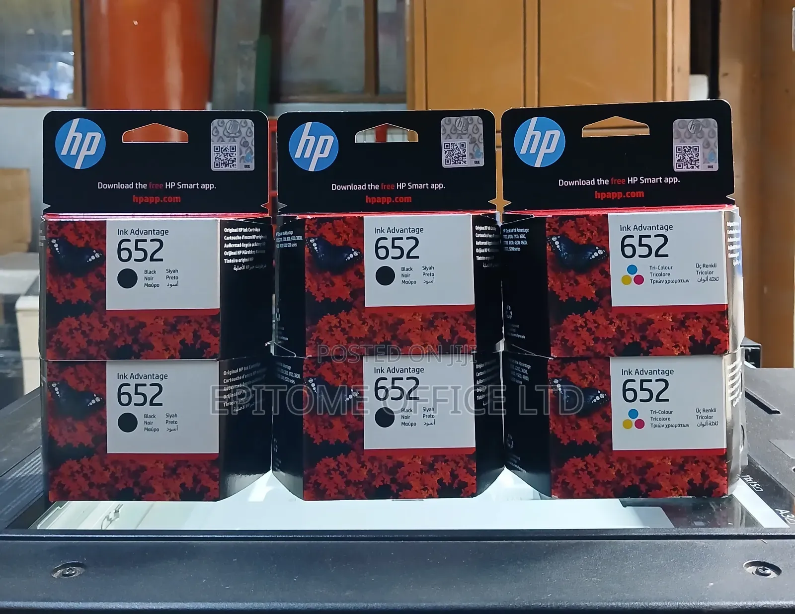 Pocket Friendly HP 652 Cartridges
