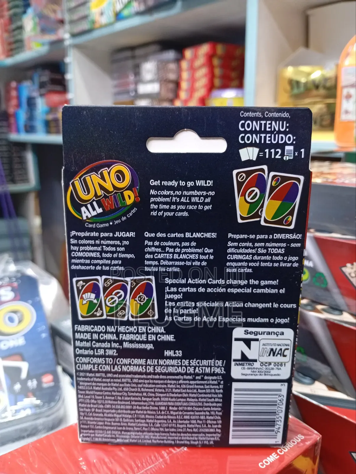 Uno All Wild Card Game