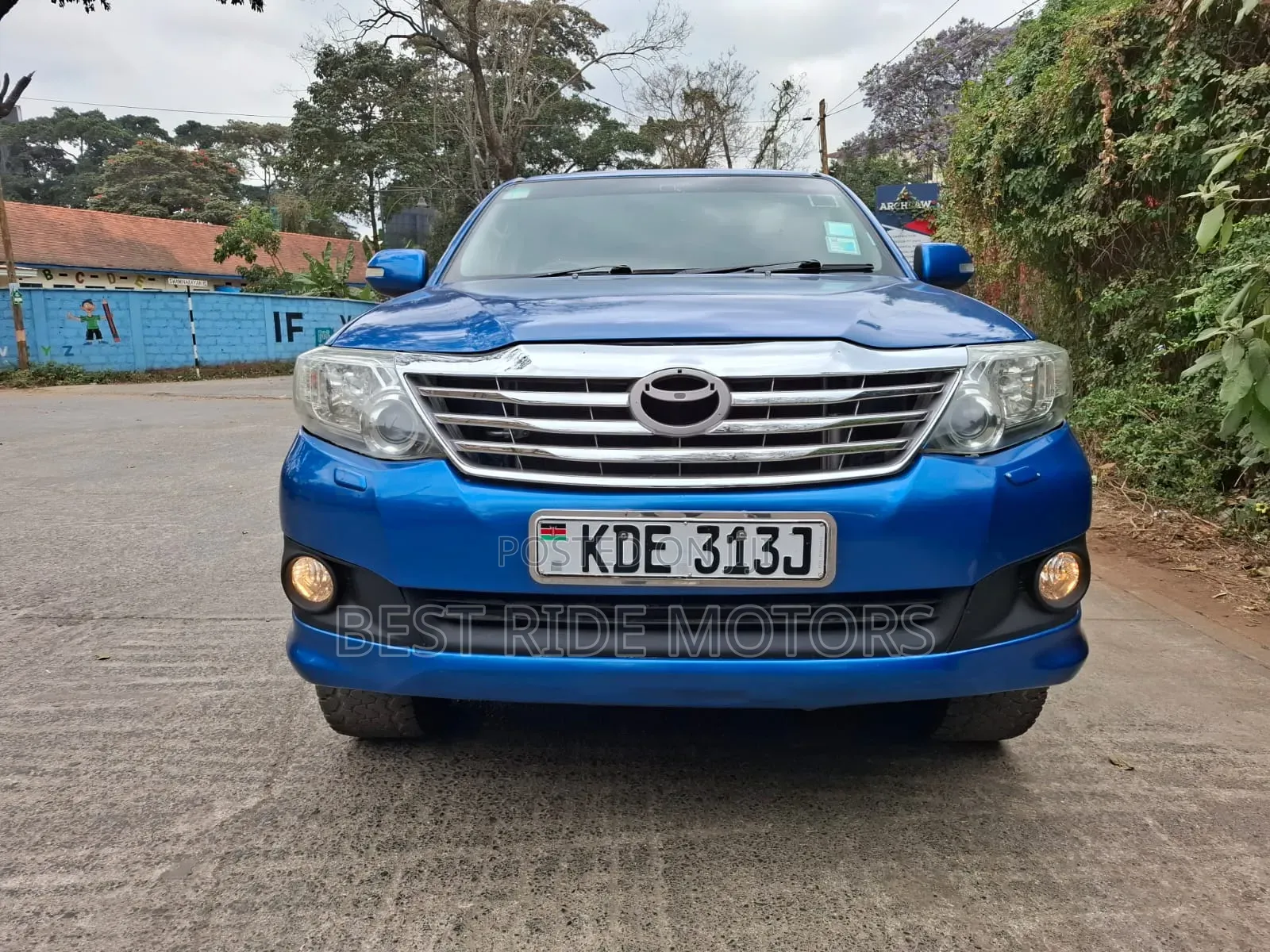 Toyota Fortuner 3.0 D AWD 2012 Blue