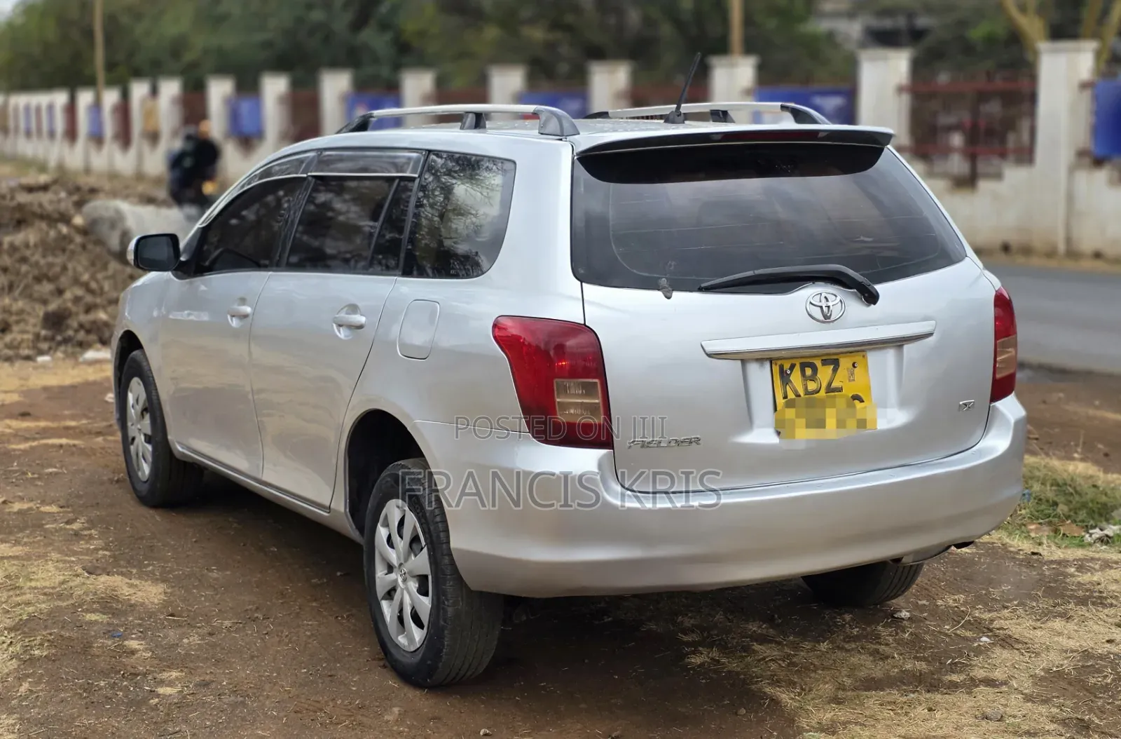Toyota Corolla Fielder 2007 Silver