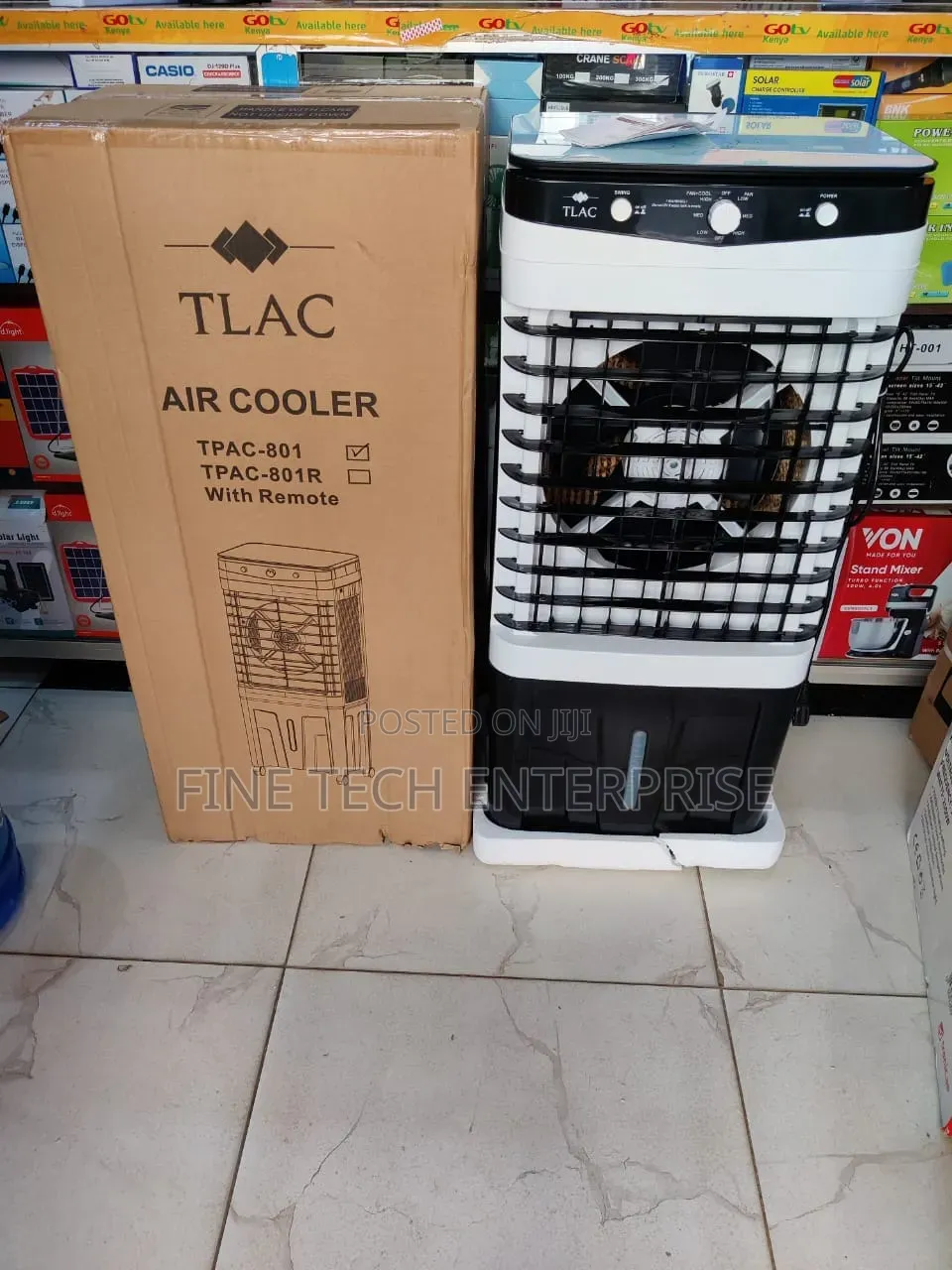 TLAC Portable Air Cooler 50L With Remote