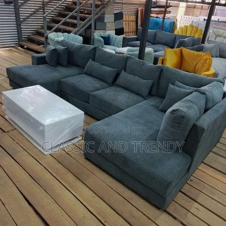 U-Shaped 6 Seater Sofa