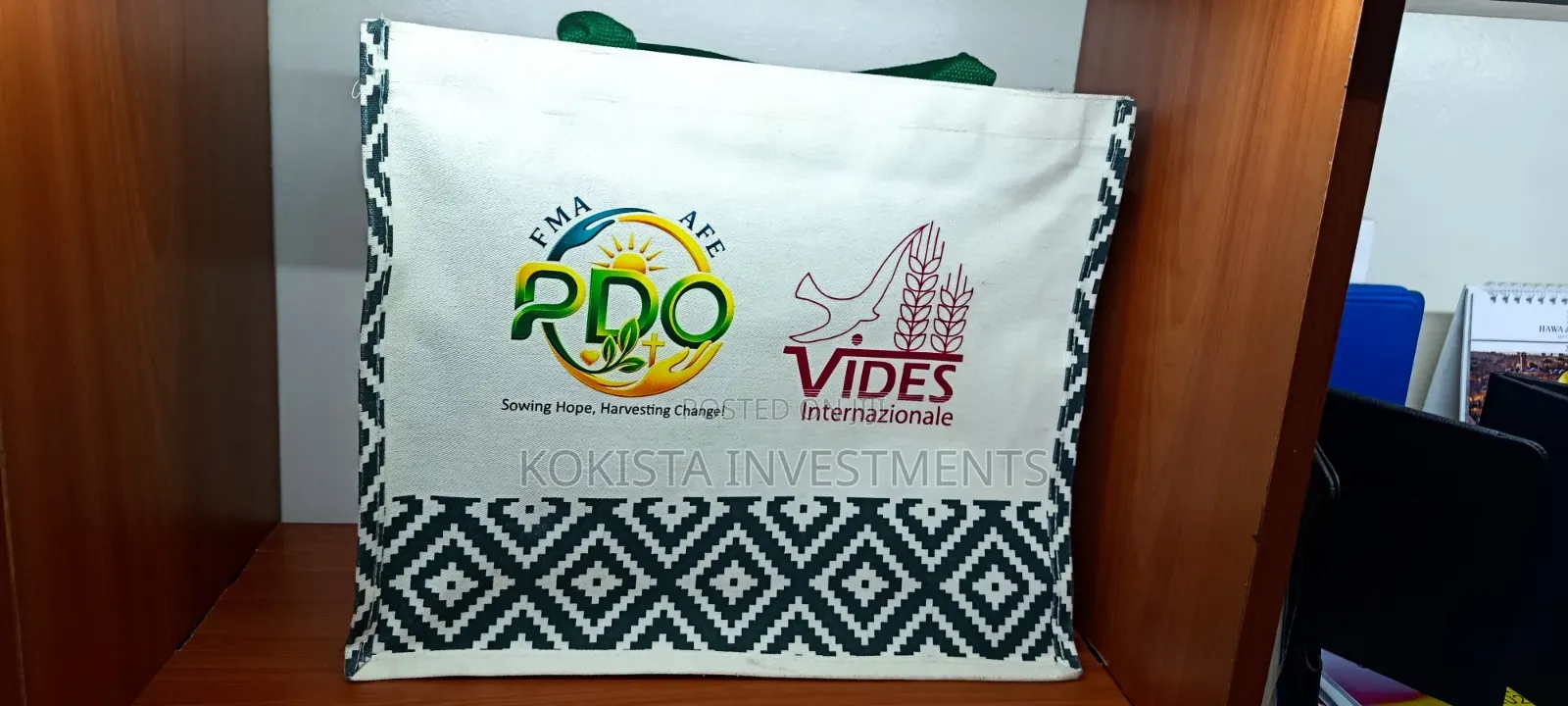 Jute Canvas A3 Bags