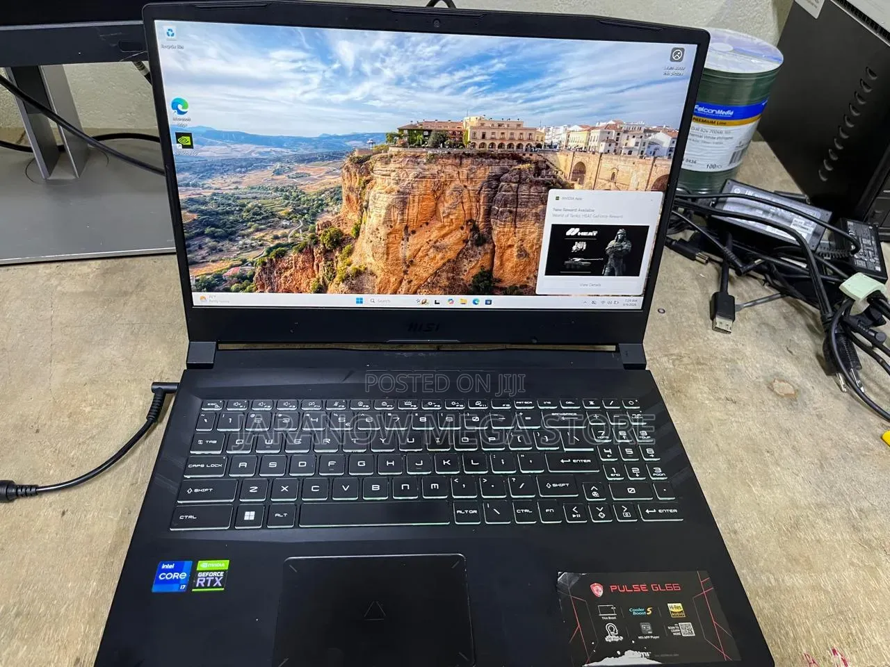 Laptop MSI Pulse GL66 16GB Intel Core i7 SSD 512GB