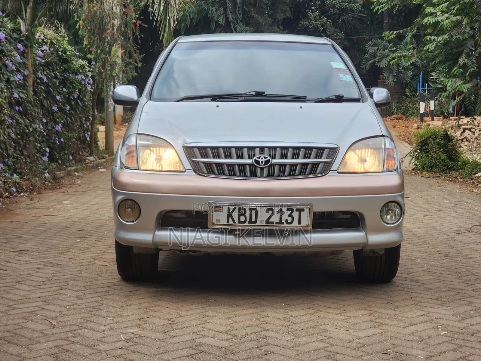 Toyota Nadia 2001 Silver