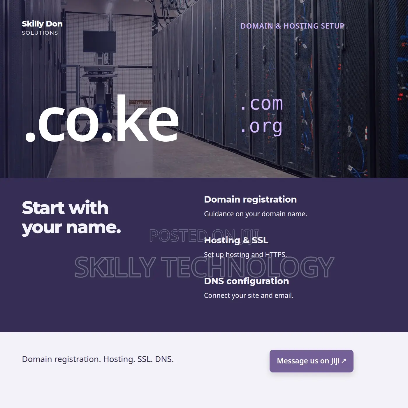 Domain Registration Hosting Setups