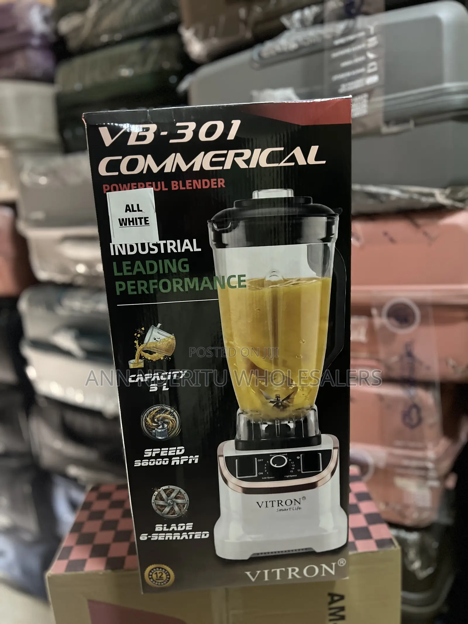 Vitron VB-301 Heavy Duty Commercial Blender 5L