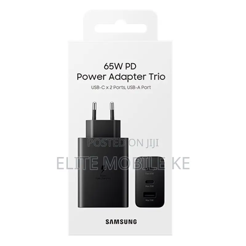 Samsung 65W PD Power Adapter Trio