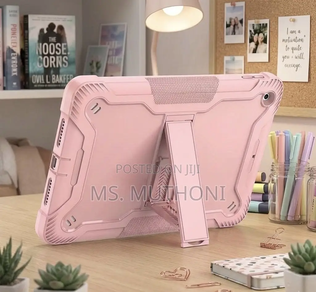 9.7 Inch Rugged Tablet Case With an Integrated Kickstand