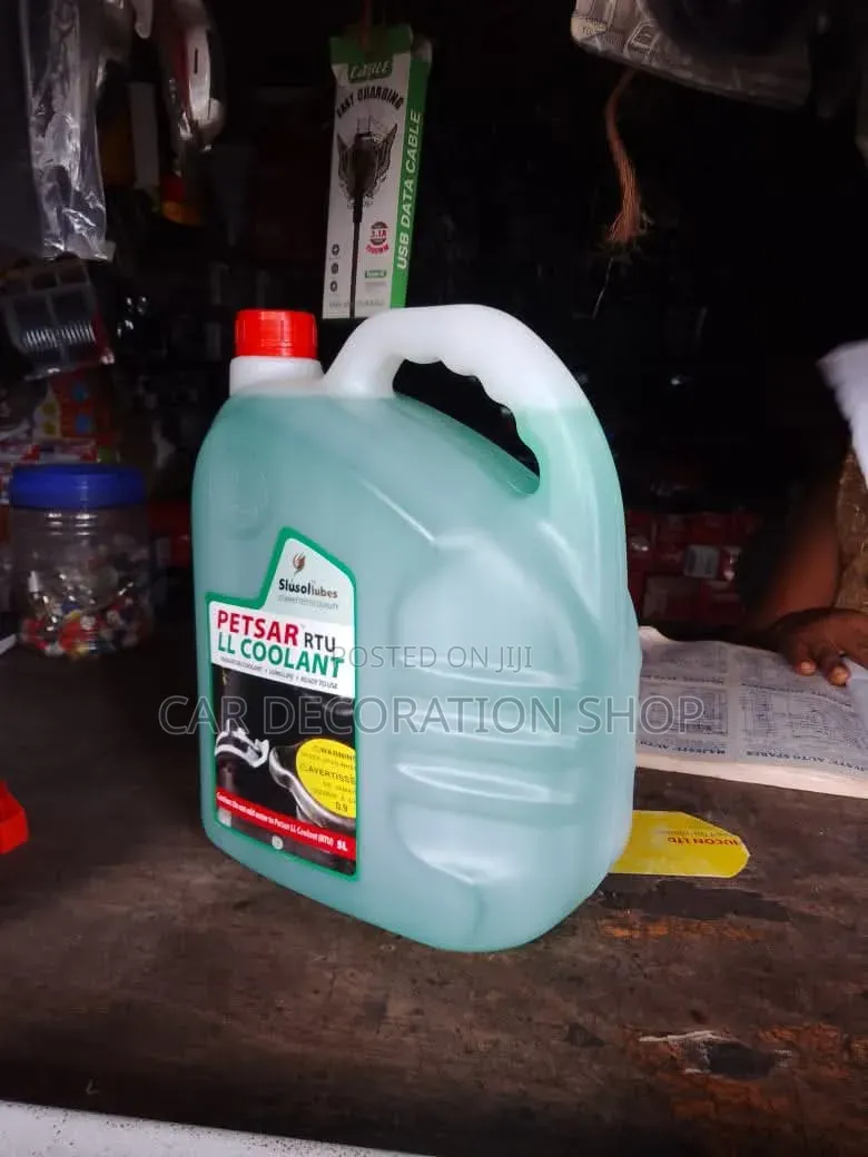 5litres Green/Pink Automotive Radiator Fluid Coolant for Petrol/Diesel